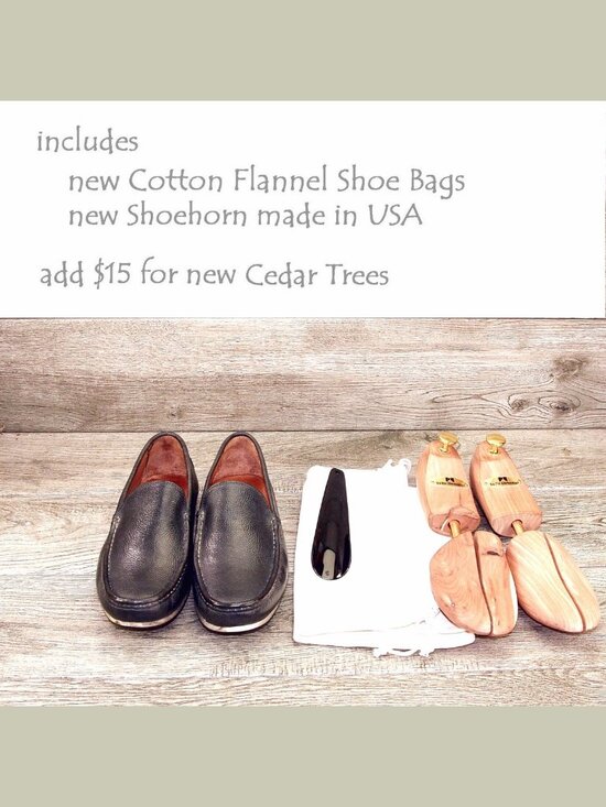 Allen Edmonds SANTIAGO Driving Loafer 8.5 D Slate * add $15 new Cedar Trees main image 13